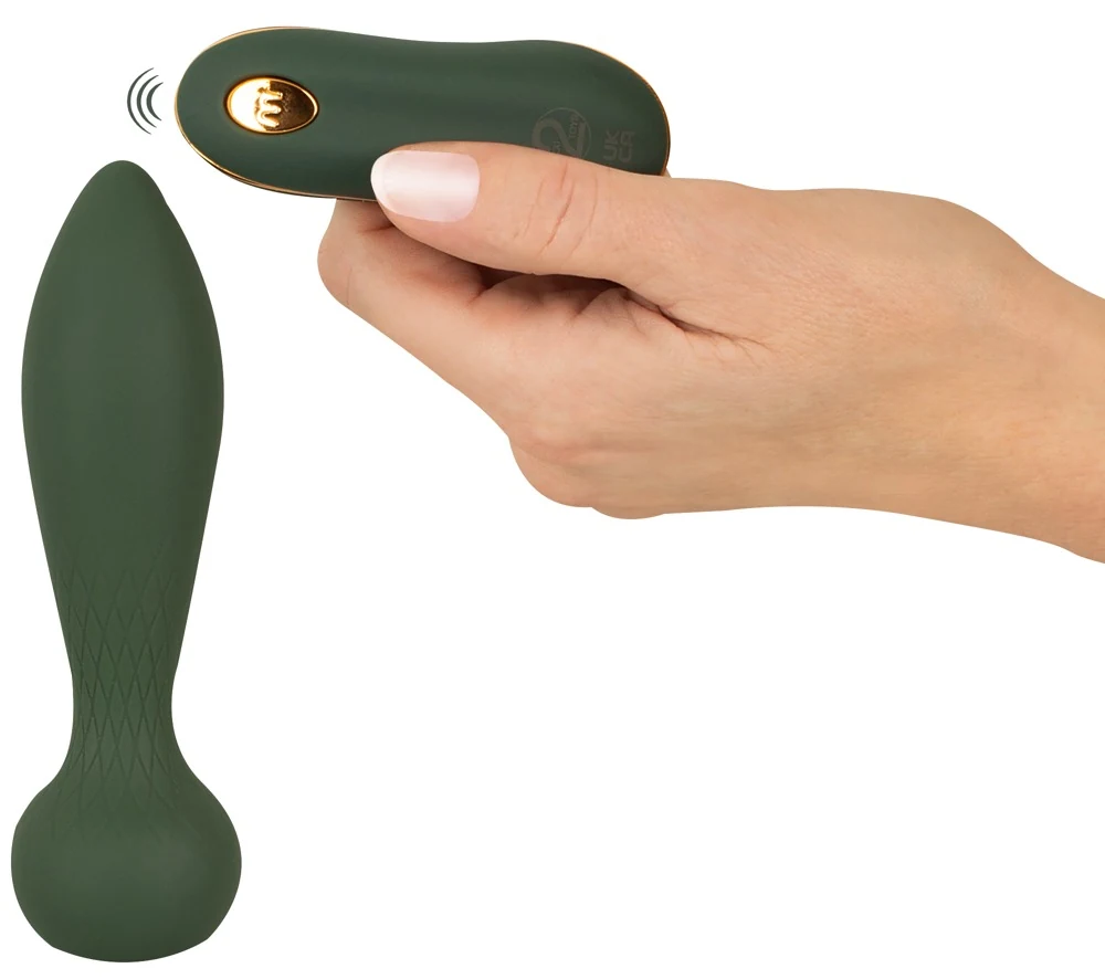 Emerald Love Luxurious RC Anal Plug 14 cm toy