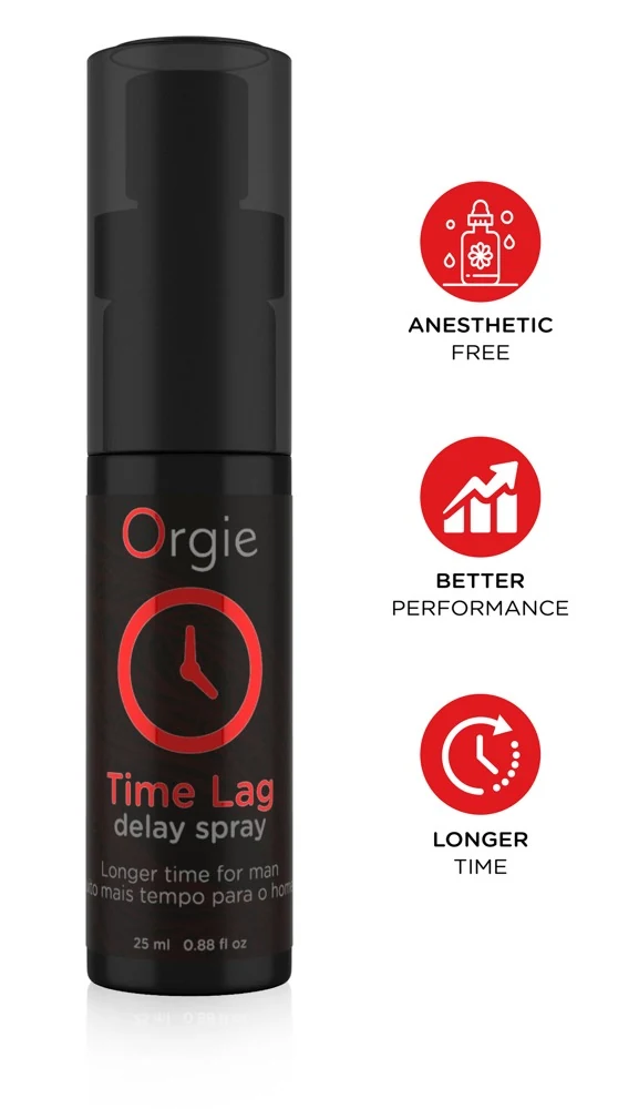 Orgie Time Lag Delay Spray stimulierende gele sprays