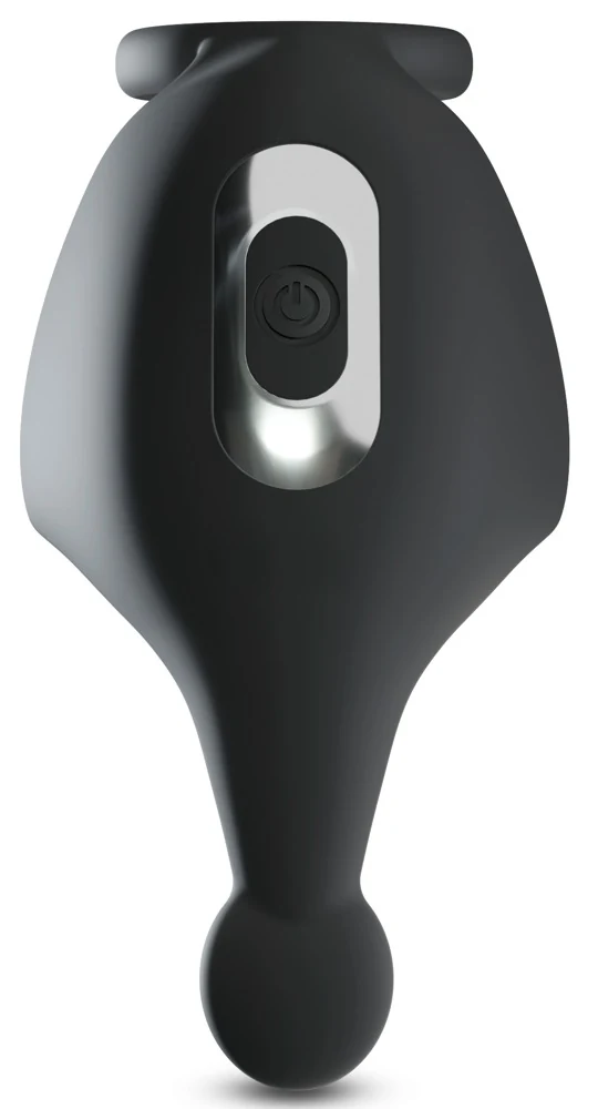 Rebel Cock ring with RC ball massager penisring