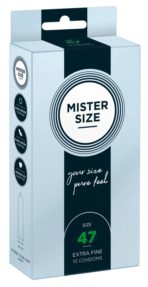 Mister Size condooms 47 mm