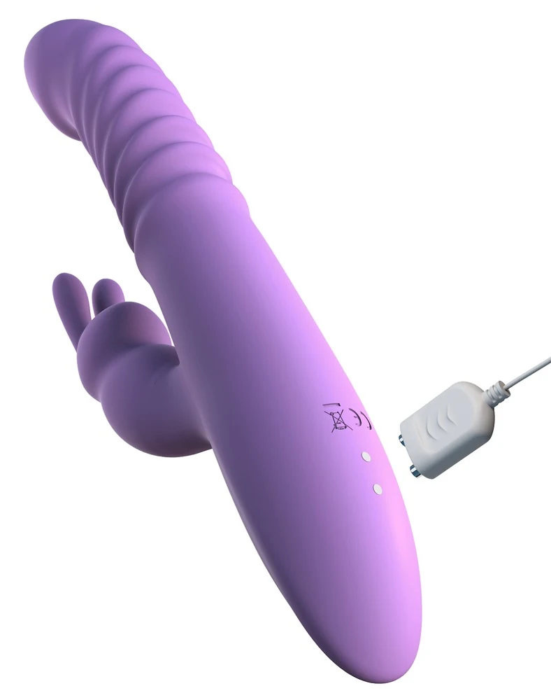 Fantasy For Her thrusting silicone rabbit 24 cm vibrator
