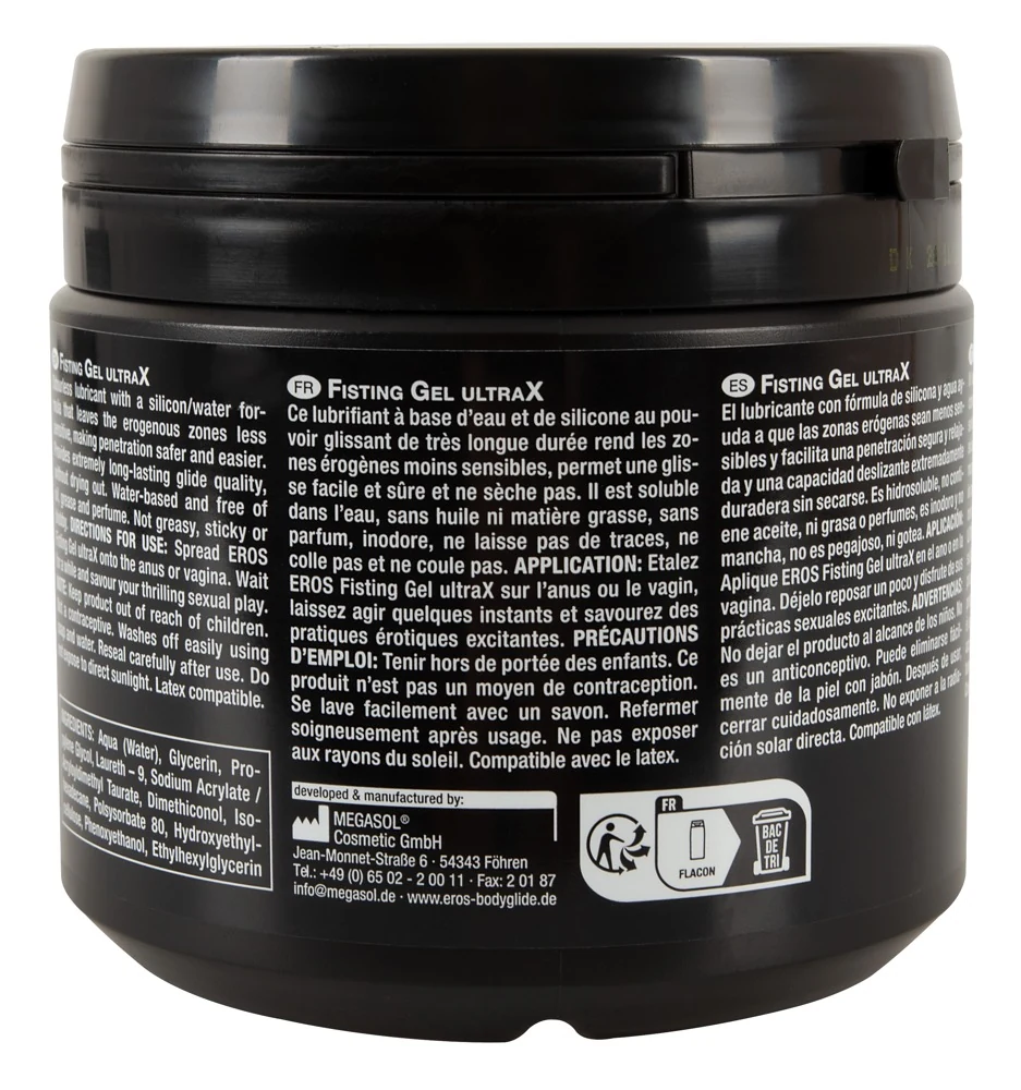 Eros Fisting Gel UltraX gleitmittel ohne aroma