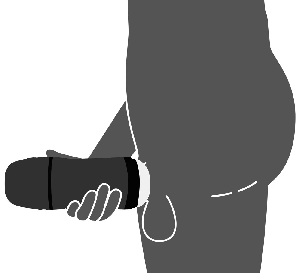 Rebel Masturbator with 2 Functions