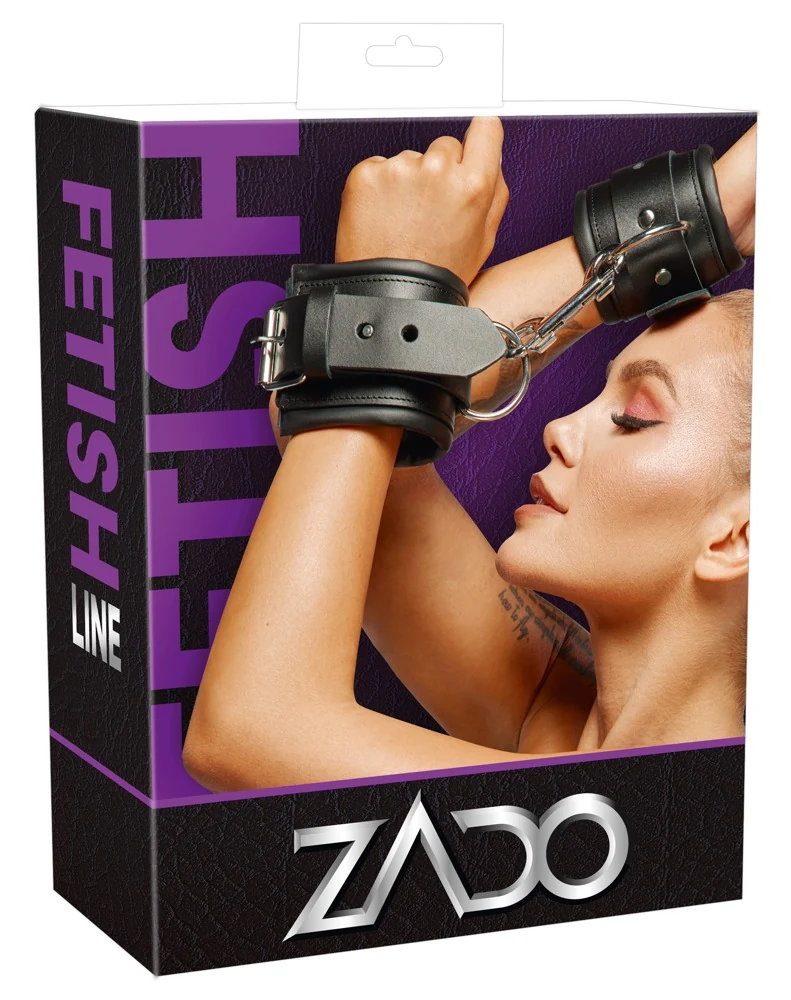 ZADO Handfessel aus Leder bondage fesseln