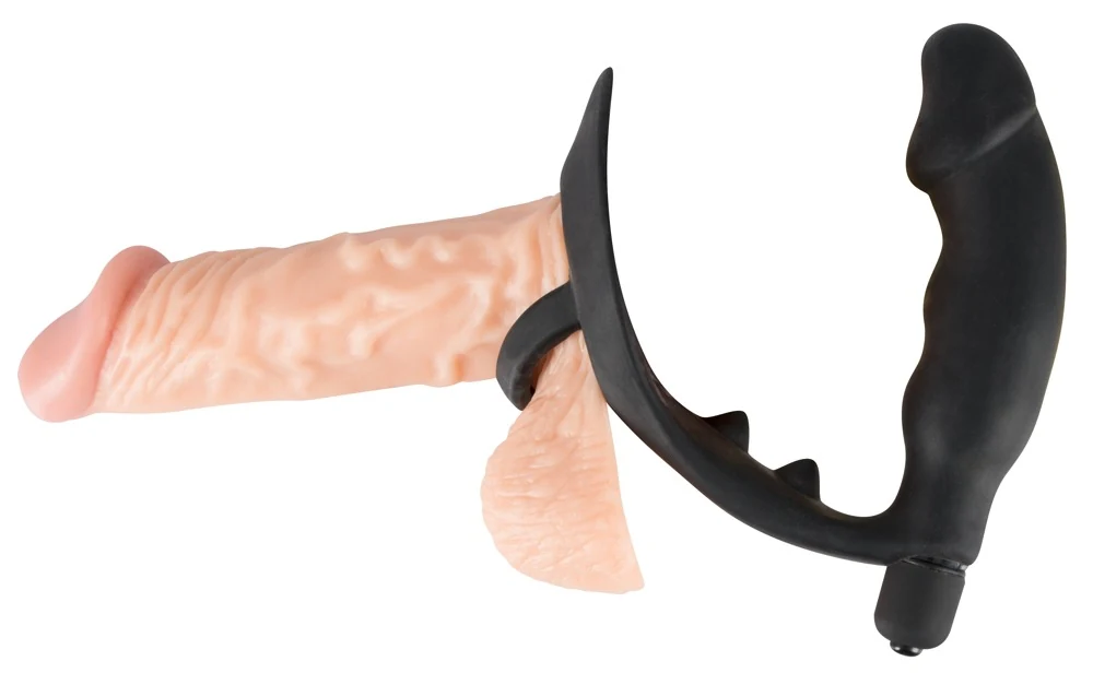 Black Velvets Ring Vibro Plug 11,2 cm anal toy