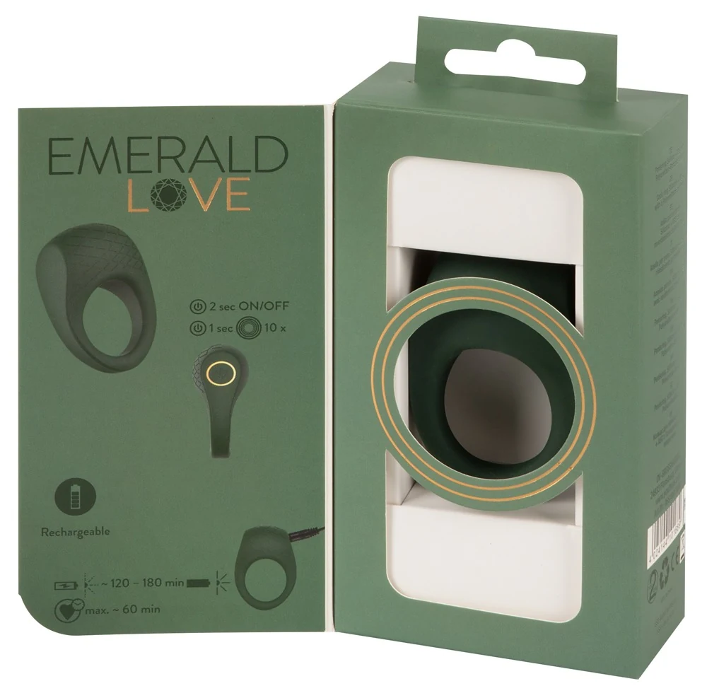 Emerald Love Luxurious Vibro Cock Ring penisring