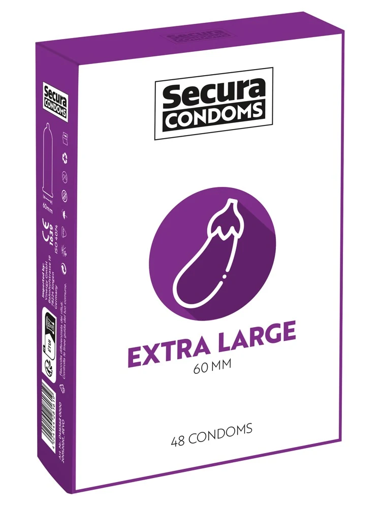 Secura Condooms Extra Large 48 stuks
