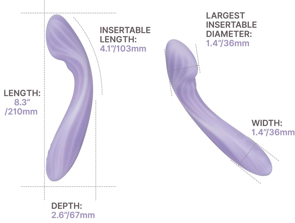 SVAKOM Margot 21 cm vibrator
