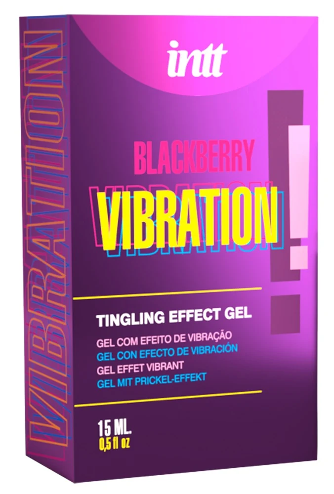 intt Blackberry Vibration! stimulierende gele sprays