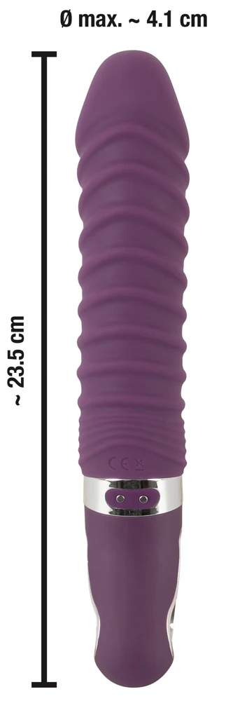 Sweet Smile Warming Soft Vibrator 23,5 cm