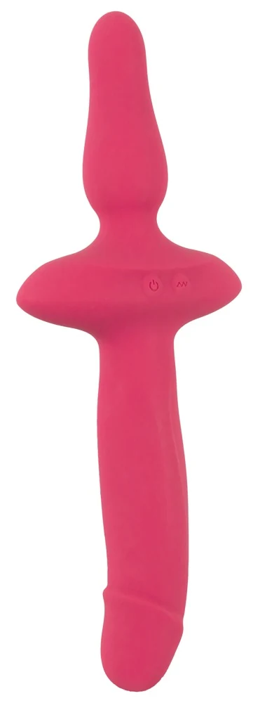 Couples Choice 2in1 Vibrator Butt Plug 26 cm