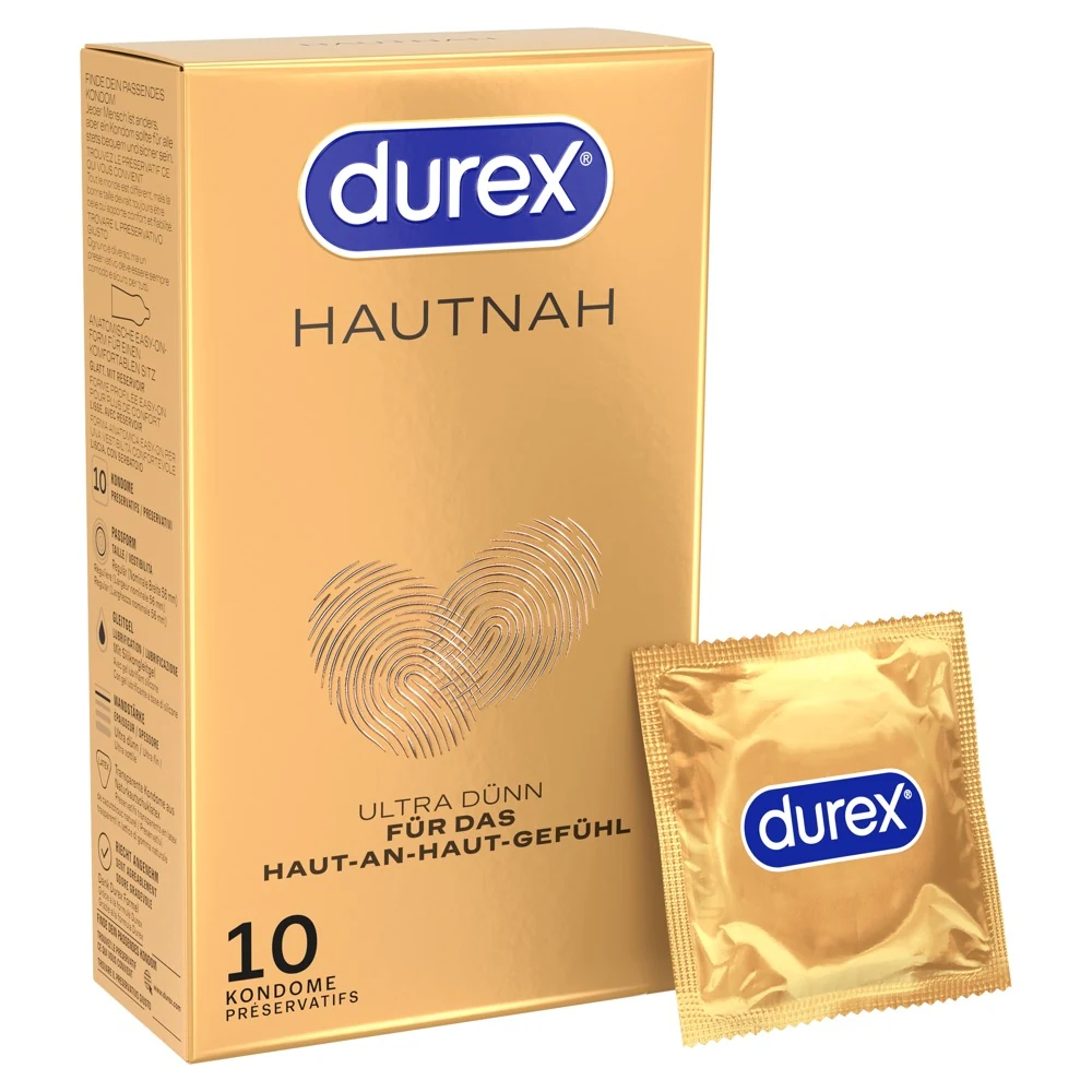 Durex ultradunne condooms 10 stuks 56 mm