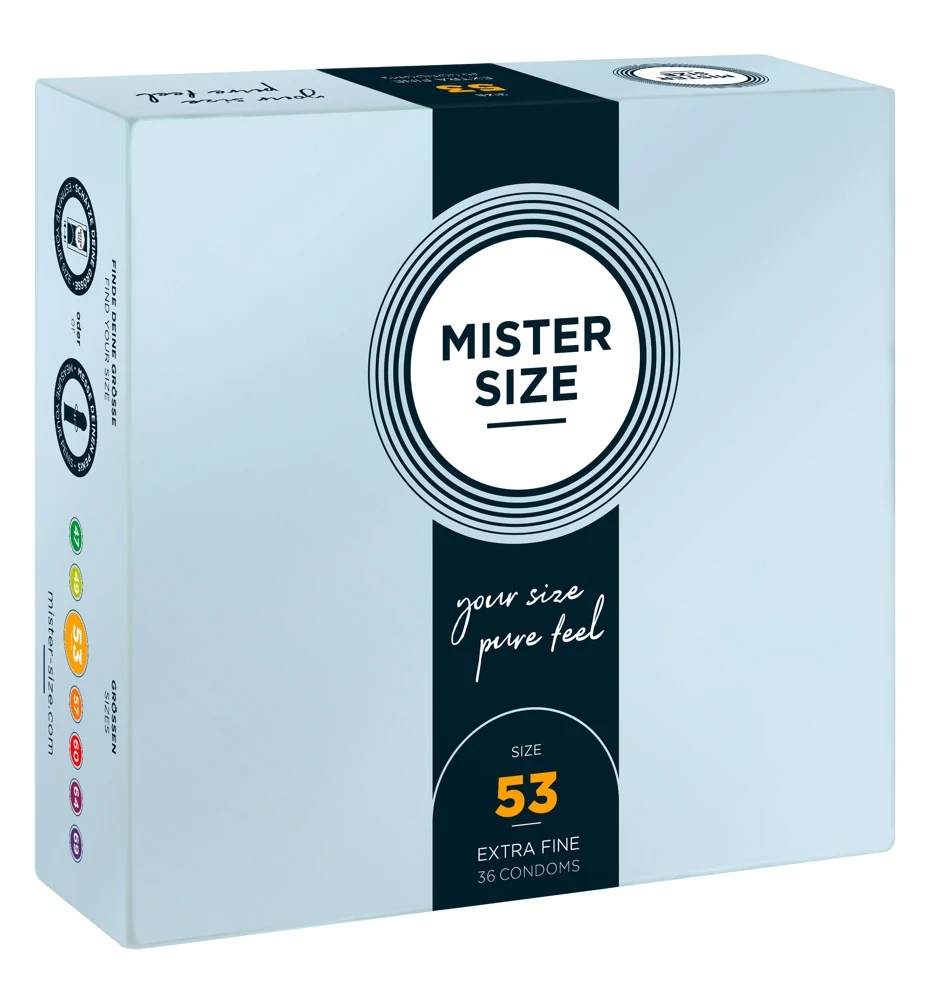 Mister Size condooms 53 mm