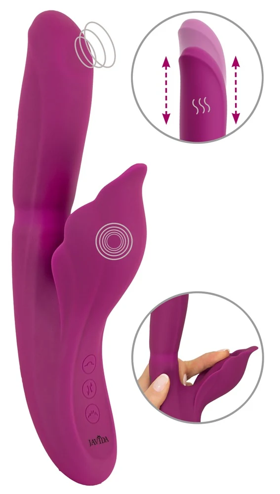 JAVIDA 4 Function Vibrator 24 cm