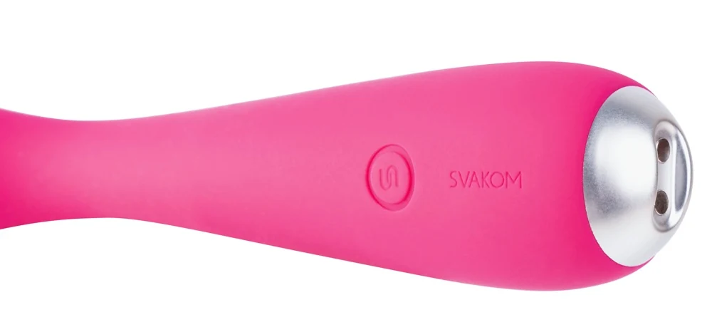 SVAKOM Iris Plum Red G-Punkt-Vibrator 18 cm vibrator