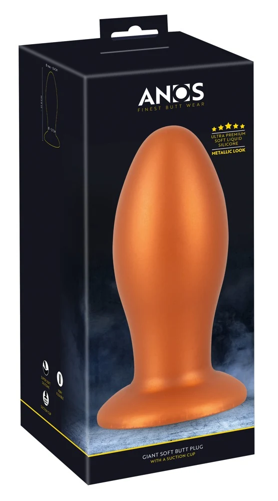 ANOS Giant Butt Plug met Zuignap XXL