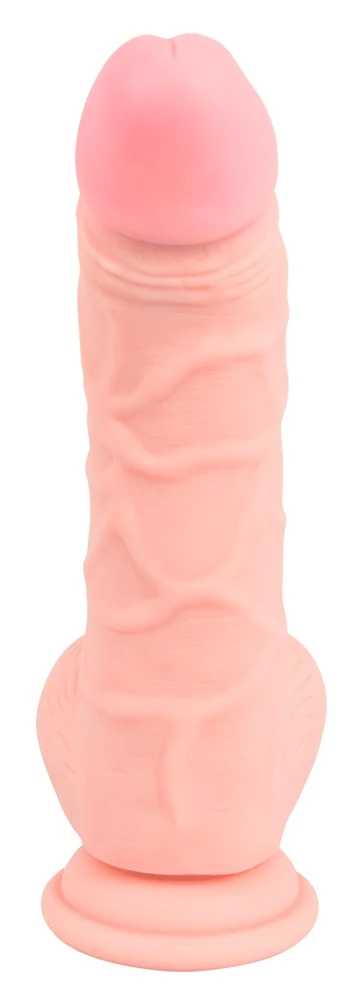 Realistische siliconen dildo met zuigvoet 20 cm