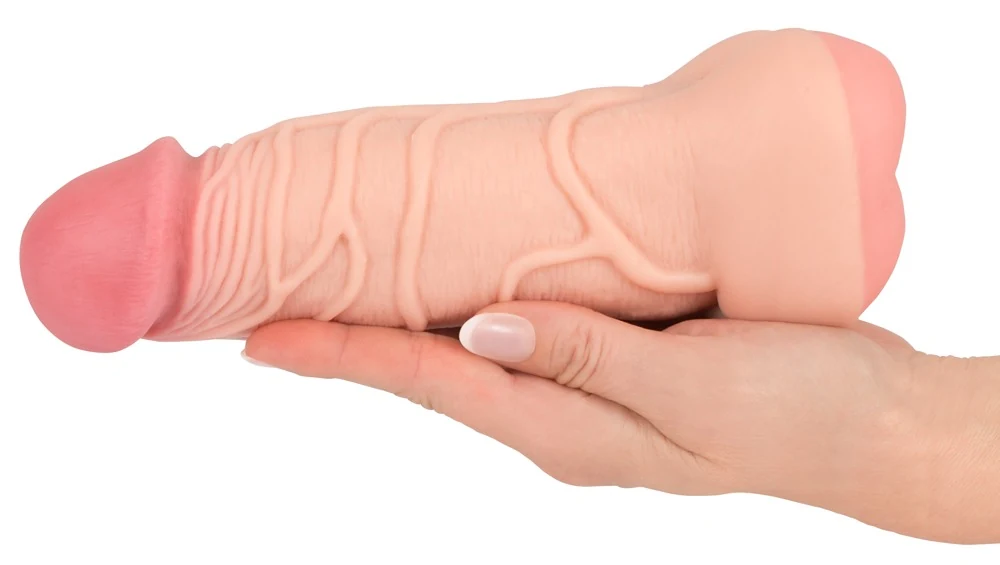 Masturbator sleeve met zachte stimulatietunnel
