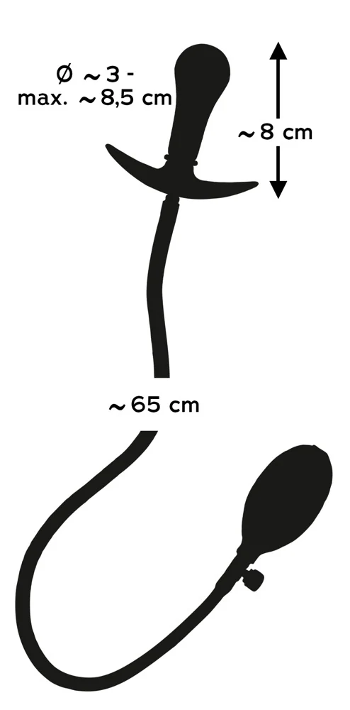 You2Toys Inflatable Plug 8 cm anal toy