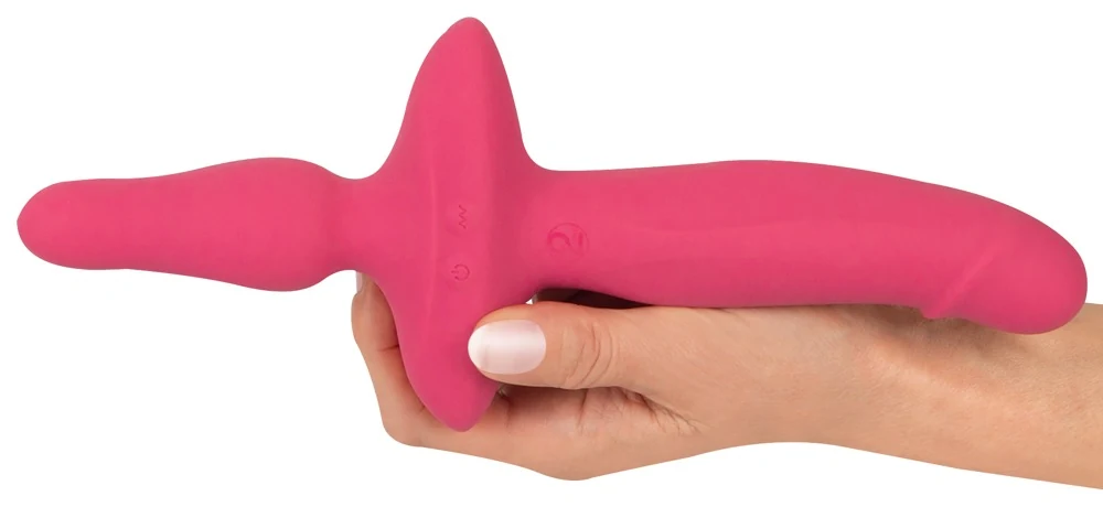 Couples Choice 2in1 Vibrator Butt Plug 26 cm