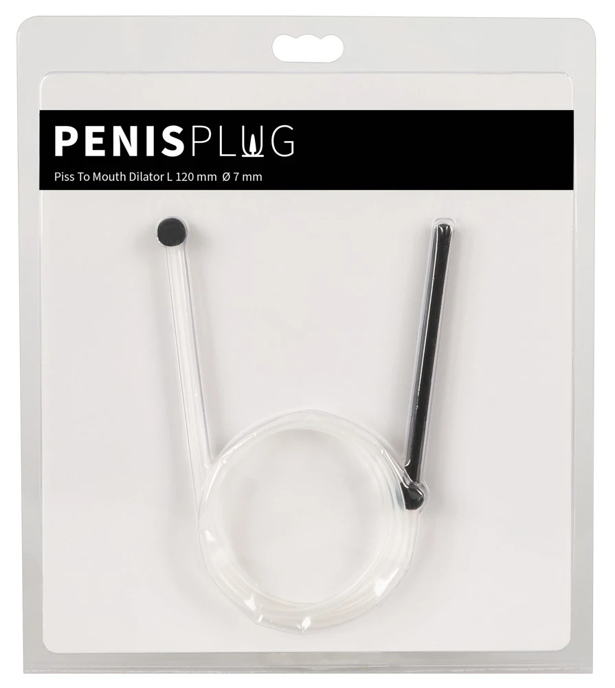 Piss to Mouth dilator met slang