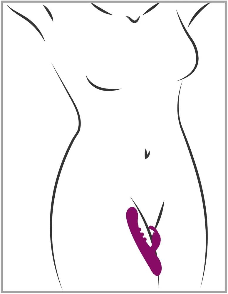 JAVIDA 2 Function Vibrator Squirting 22,5 cm