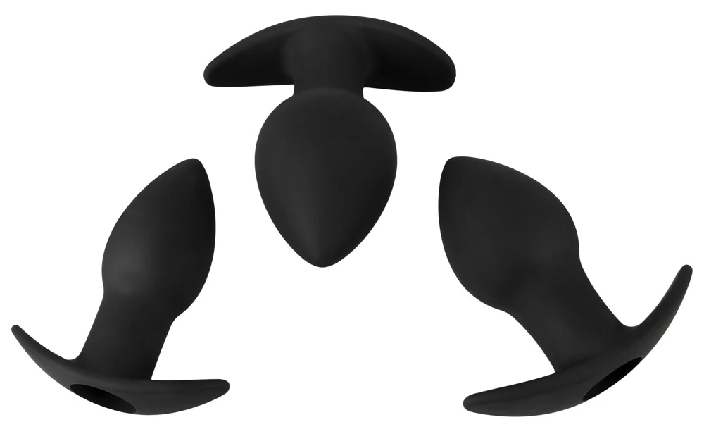 Black Velvets Butt plug set anal toy