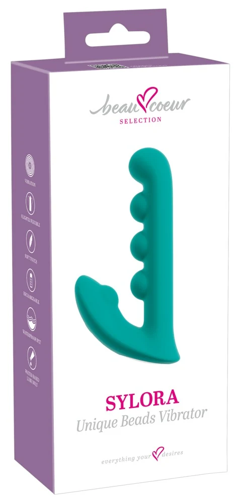 beau coeur SYLORA Unique Beads Vibrator 17 cm