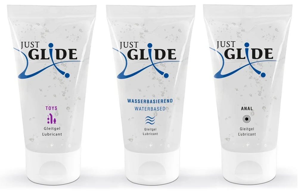 Just Glide Set 3 x 50 ml gleitmittel ohne aroma