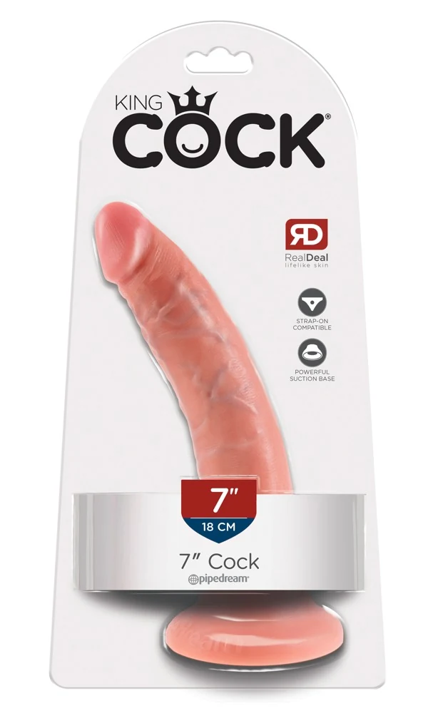 King Cock 7“ 20,5 cm dildo