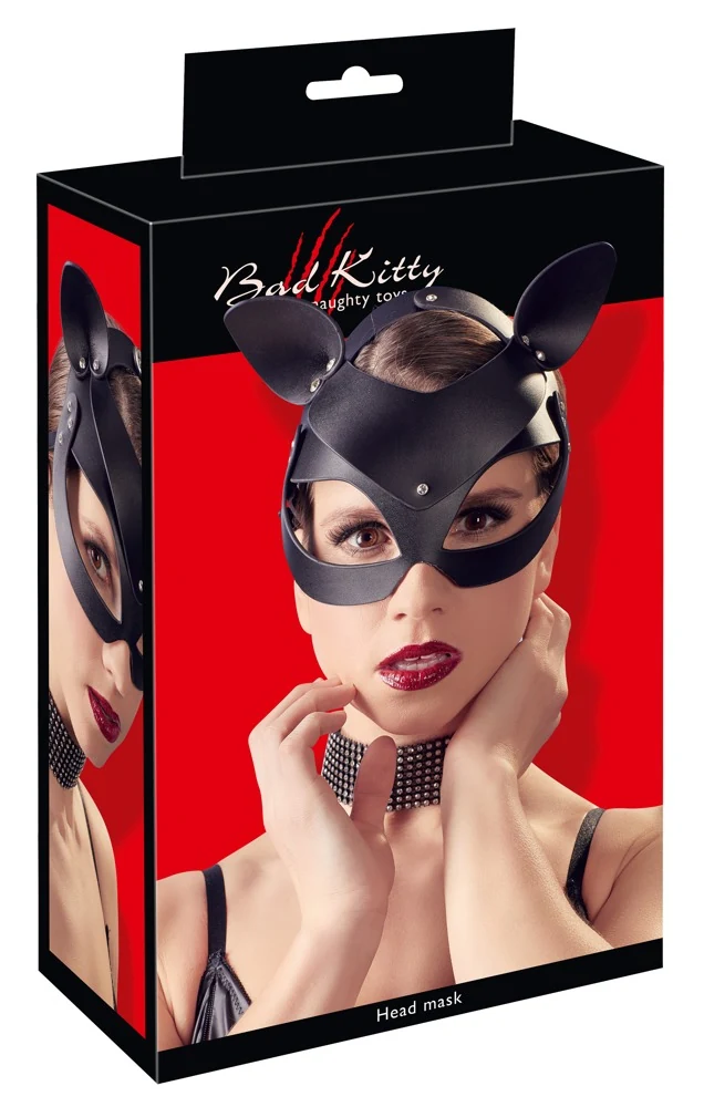 Bad Kitty Catmask Strass masken knebel