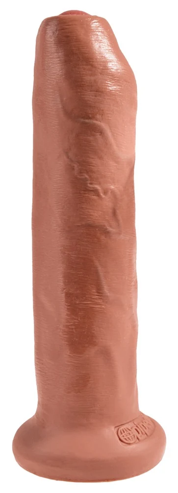 Realistische dildo met beweegbare voorhuid en zuigvoet