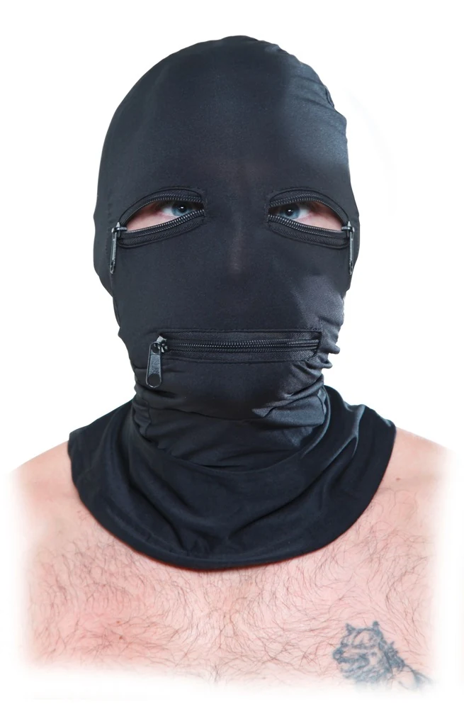 FF Series Zipper Face Hood masken knebel