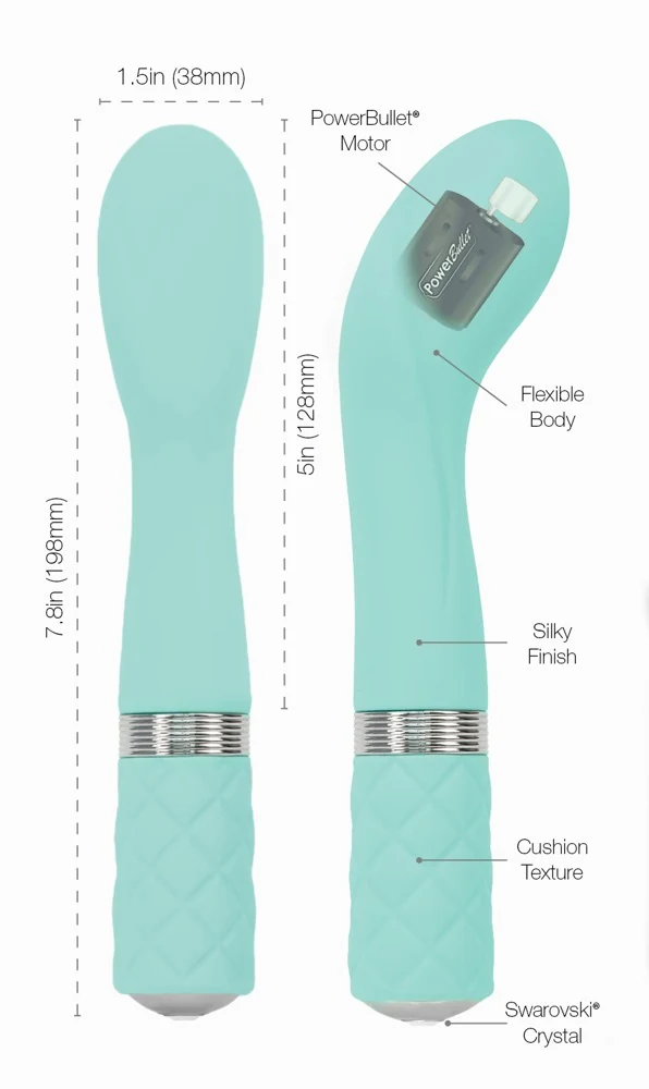 PILLOW TALK Sassy Luxurious G-Spot Massager 20 cm vibrator