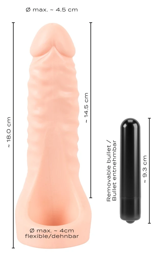 Realistixxx Double Fucker Vibration penishülle