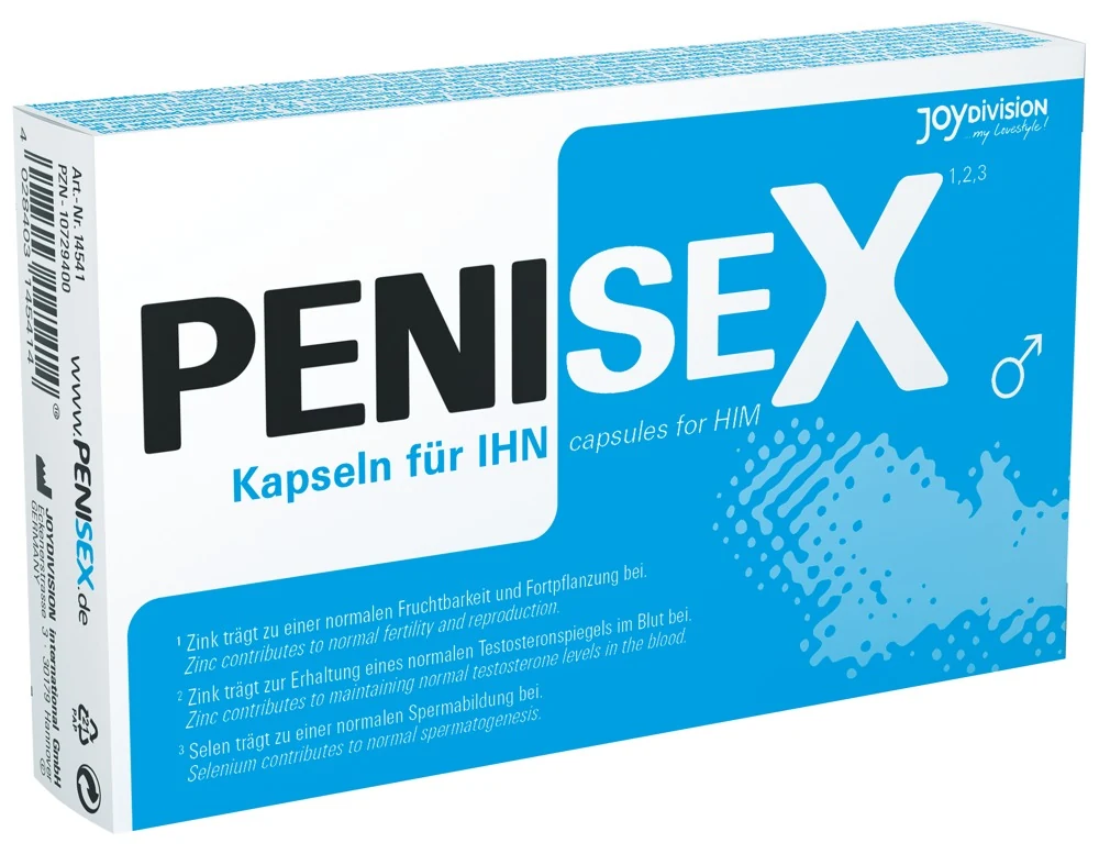 Joydivision Präparate PENISEX Kapseln nahrungsergänzungsmittel