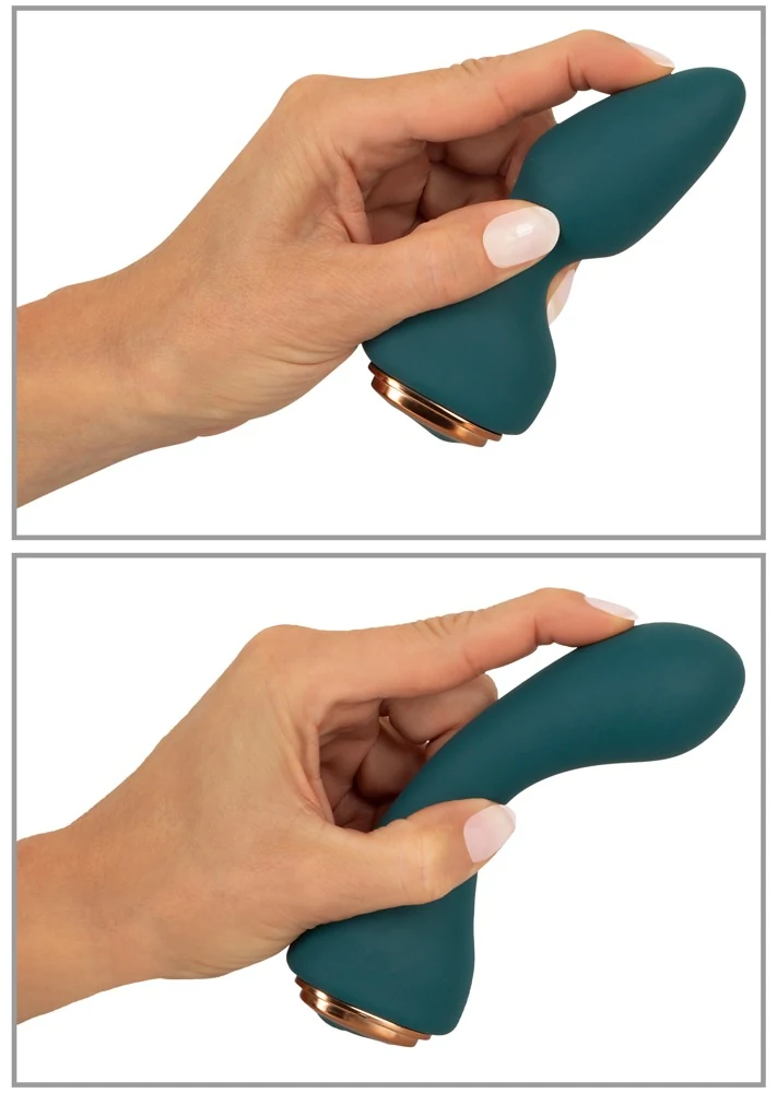 Couples Choice RC Mini Vibrator with 4 Attachments