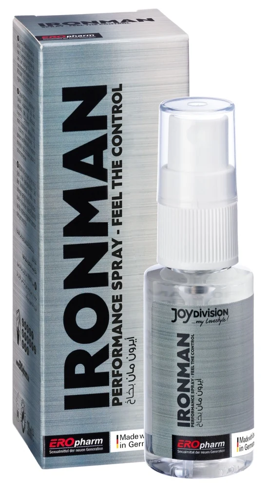 Joydivision Präparate Ironman Spray stimulierende gele sprays