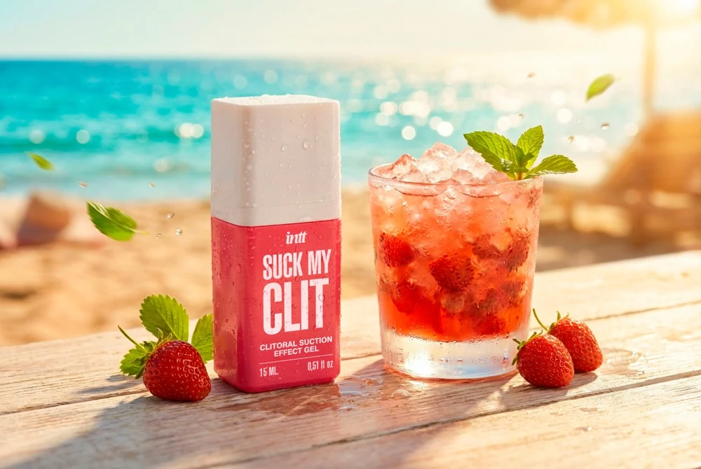 intt Suck My Clit stimulierende gele sprays