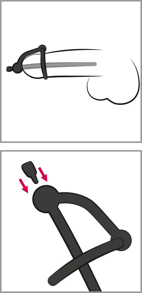 Penisplug Piss Play With Glans Ring Stopper harnröhrenstimulation