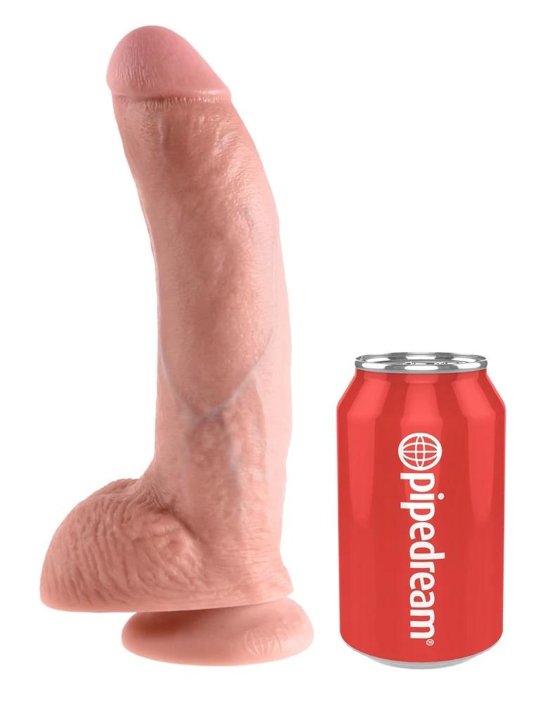 King Cock 9“ with Balls 22,9 cm dildo
