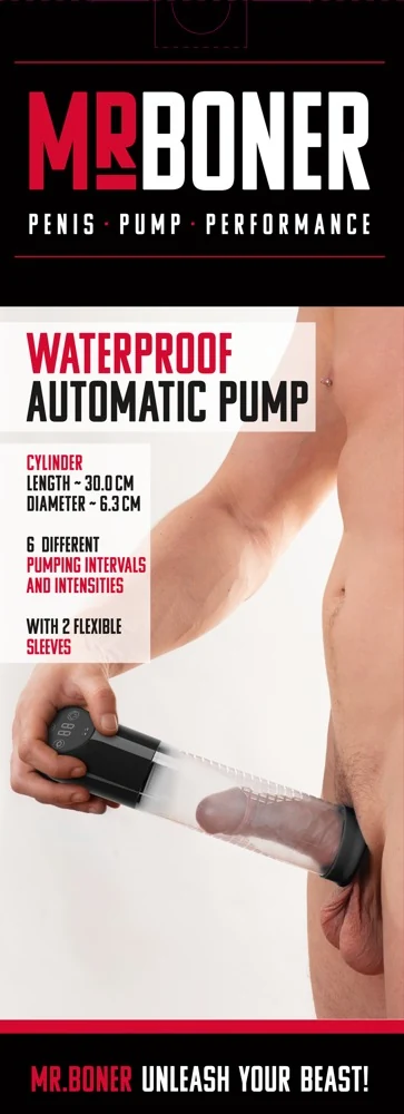 Mister Boner Waterproof Automatic Pump penispomp