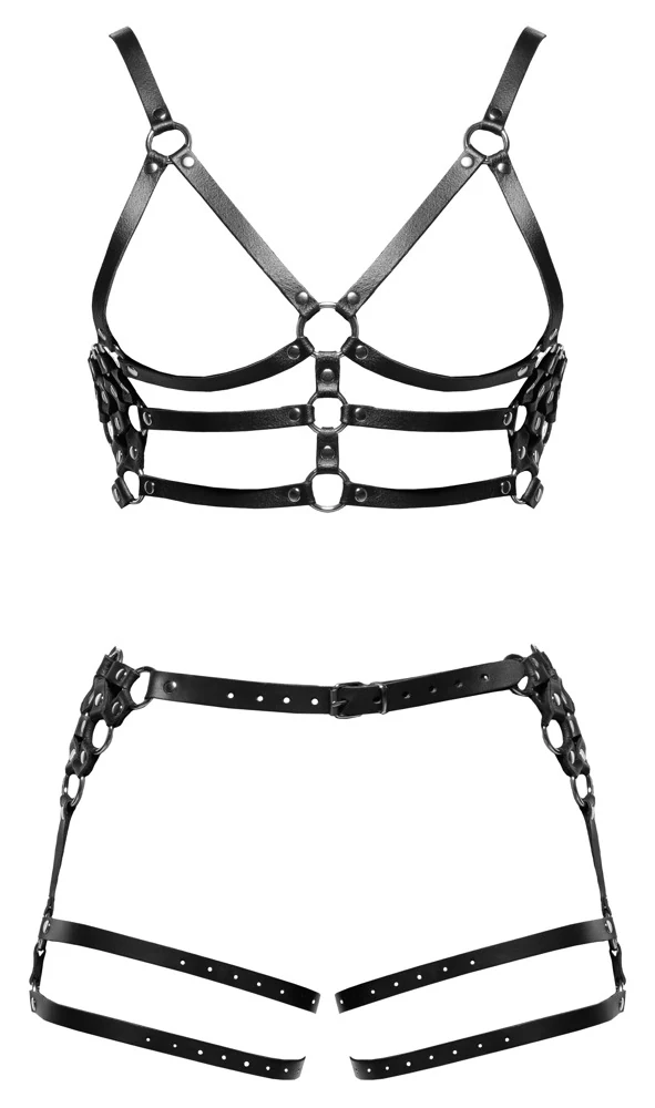 ZADO Harness-Set aus Leder