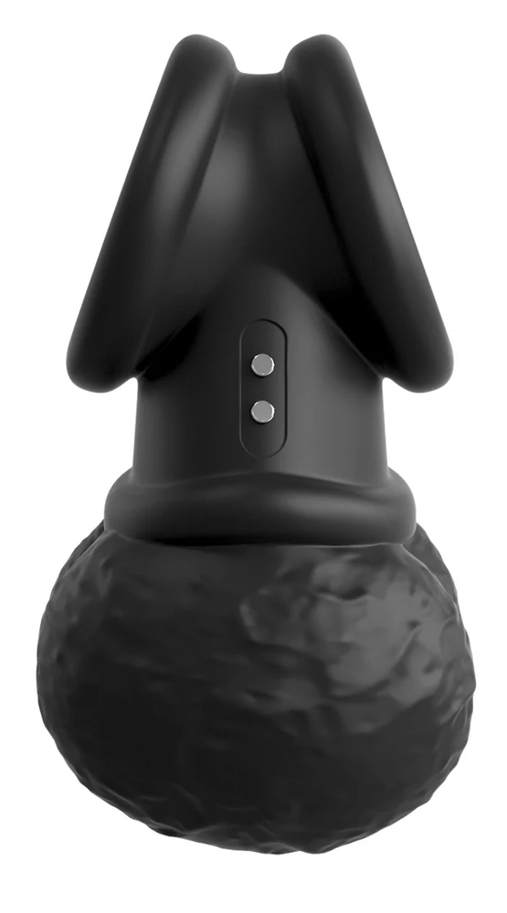 King Cock Elite Crown Jewels Vibrating Swinging Balls penisring