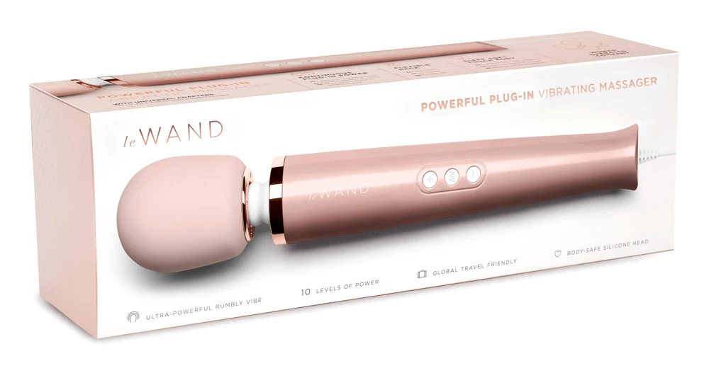 le Wand Powerful Plug-In Vibrating Massager 34 cm vibrator