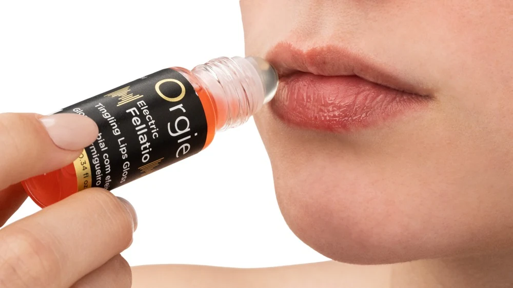 Orgie Electric Fellatio-Lipgloss stimulierende gele sprays