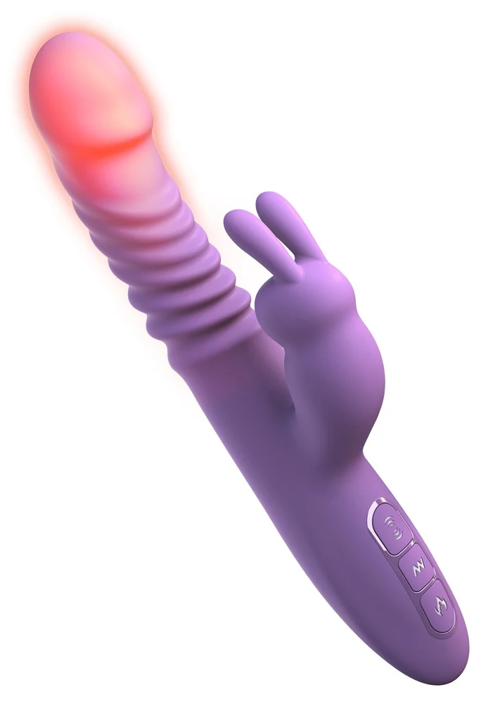 Fantasy For Her thrusting silicone rabbit 24 cm vibrator