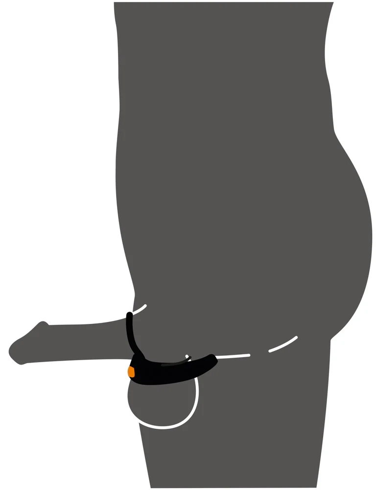 Rebel RC Scrotum Stimulator with Vibration penisring