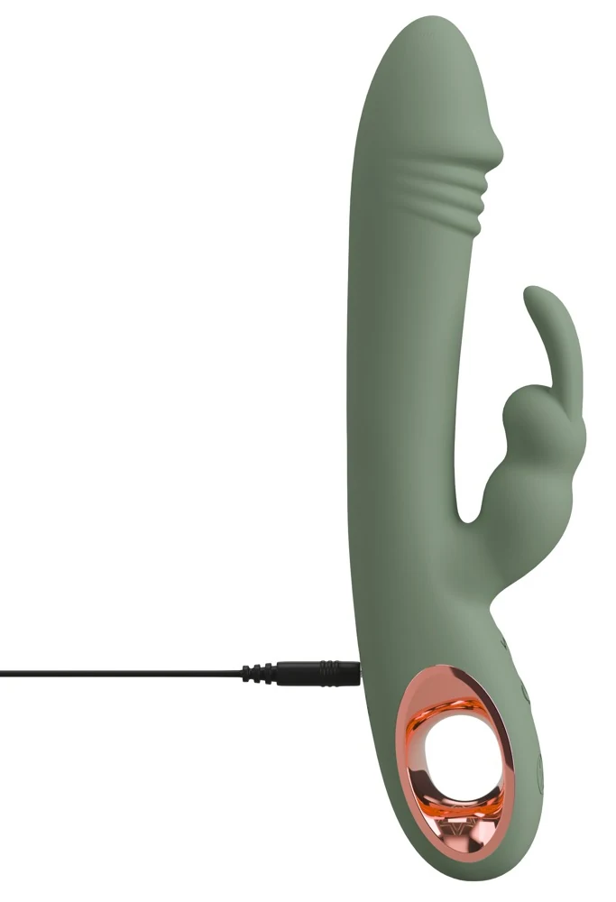 You2Toys Slim Rabbit Olive 21,4 cm vibrator