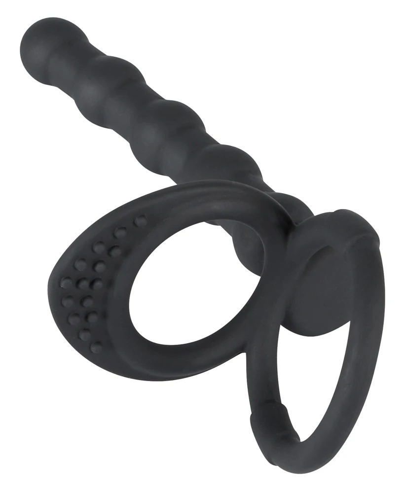Black Velvets Cock ball ring 13,5 cm anal toy